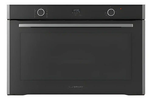 Horno Eléctrico Ormay He-90 S3 Negro 90cm Convector Mecanico