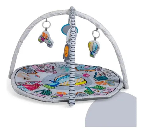 Gimnasio Para Bebes Bebesit 5010rf Actividades Redondo Globo Blanco