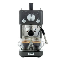 Cafetera Espresso Oster Bvstem7201-054 Perfect Brew 15 Bar Plateado