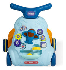 Caminador Musical Bebesit 1801a Luz Y Sonido Panel Didáctico Celeste