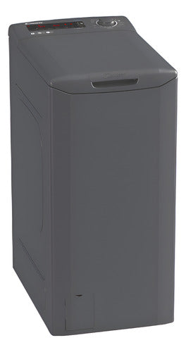 Lavarropas Candy Cstg47tmrr4 Grafito Inverter 7kg 1400rpm Antracita