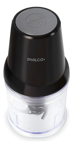 Picadora De Alimentos Picador Philco Pi23php 400w 500ml Cts Negro