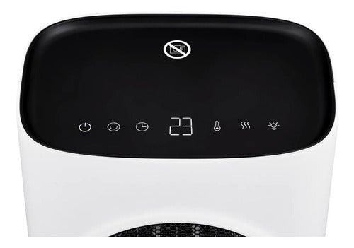 Caloventor Atma Cacefh1524p Oscilante Termostato 1500w Blanco