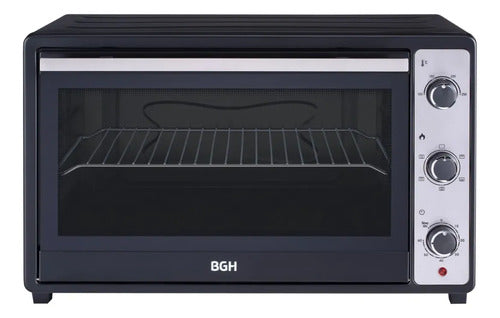 Horno Eléctrico Bgh Bhe64m25n 65 Lts 2200w Grill Convección Negro