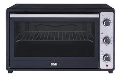 Horno Eléctrico Bgh Bhe64m25n 65 Lts 2200w Grill Convección Negro