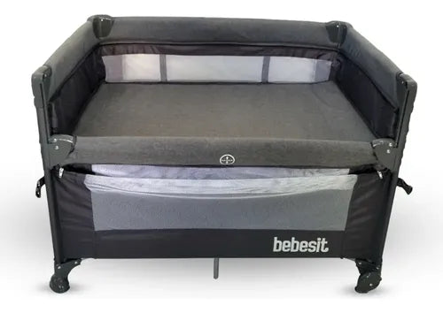 Practicuna Plegable Bebesit Colecho Gris 2140 Antideslizante