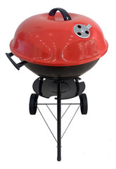 Parrilla Portátil Tm Horno Barbacoa A Carbón 17 Pulgadas Rojo