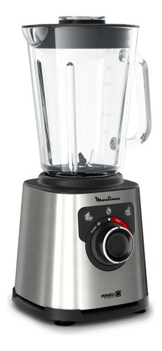 Licuadora Perfect Mix Digital Moulinex Jarra De Vidrio Color Gris