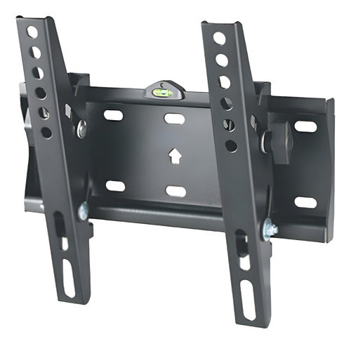 Soporte Led 23 A 43 Onebox Ob-ic24 C/inclinacion Color Gris Oscuro