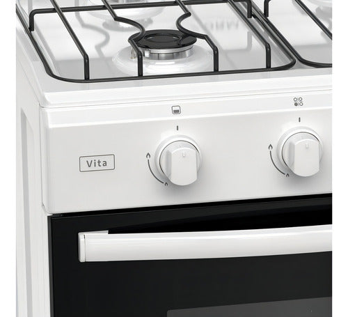 Cocina Ormay Blanca Vita Multigas Easi Clean Modelo Color Blanco