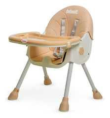 Silla De Comer Reclinable 3 En 1 Bebesit 6651a Beige 15k Css Liso Beige