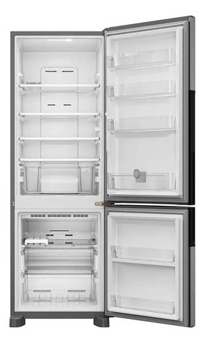 Heladera Whirlpool Inverter N.f Bottom Freezer Inox 397 Lts Inox