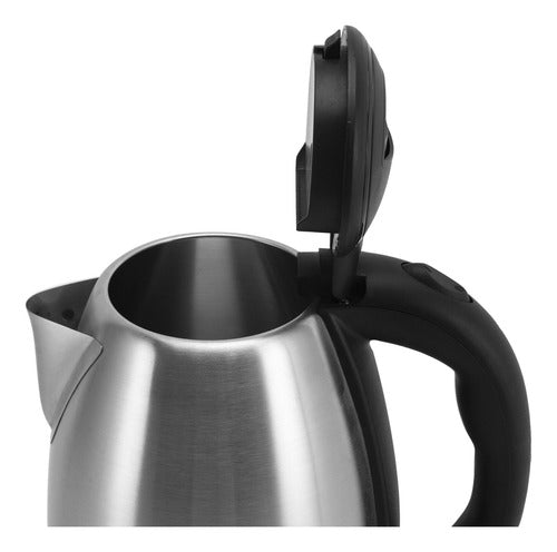 Pava Electrica Philco Peph1182ip Acero Inoxidable 1.8 Litros Color Plateado