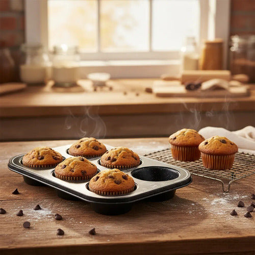 Kit Set Repostero Carol Antiadherente 3p Molde Tarta Muffins