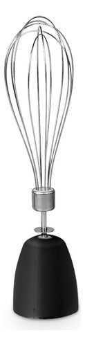 Licuadora De Mano Yelmo Lm-1535 800w Con Batidor Y Picador Negro