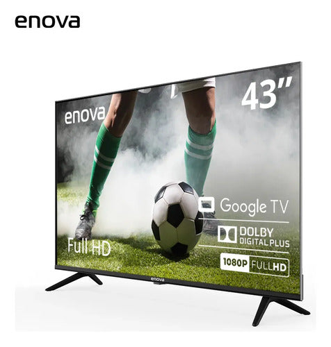 Smart Tv Led Tft De 43 Enova Fhd Google Tv Te43fg11-tdf