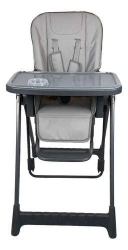 Silla De Comer Mecedora Hamaca Bebesit 6690-c Gris