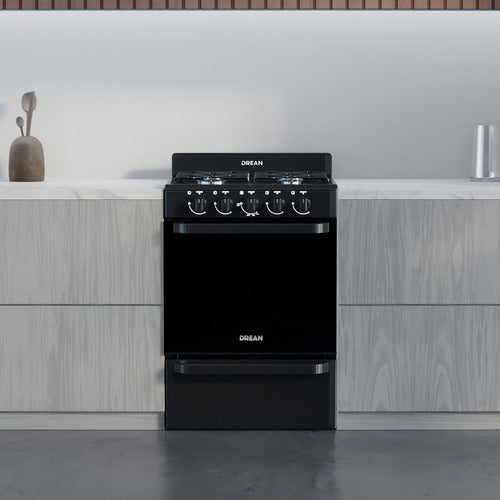 Cocina Multigas 56 Cm Negro Drean Cd5602an0 Negro