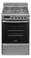 Cocina A Gas Longvie 21601xt 60cm Inox Grill Eléctrico Acero Inoxidable