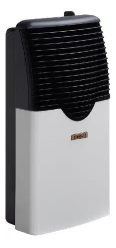 Calefactor Tiro Bal. Longvie Eba2t 2000kcal Termostato Color Gris