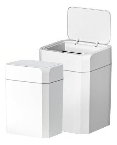 Cestos Basura Kit Onebox Obs1611 Balde Extraible 11l/16l Css Blanco