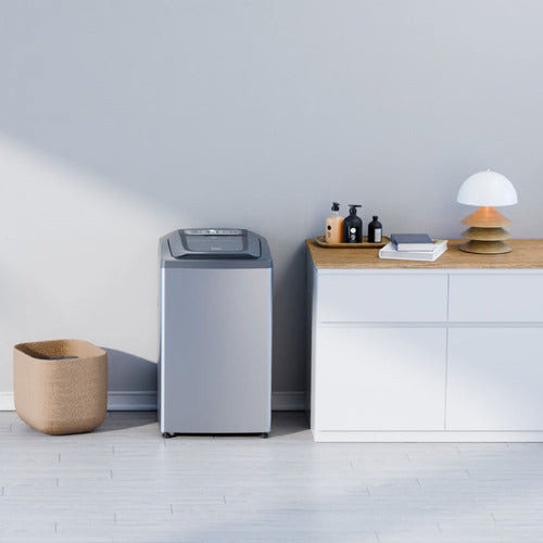 Lavarropas 6,5 Kg Gris Drean Concept Neo Fuzzy 658 Acero Inox