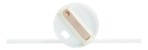 Vaso Térmico Quencher Con Capacidad De 1,18 Litros Cream Stanley Liso