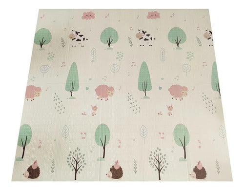 Alfombra Bebesit Plegable Reversible 150x200 Nórdica 6006-c2