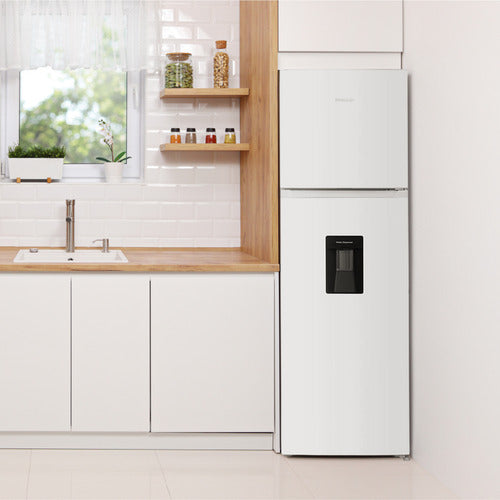 Heladera Con Freezer Con Dispenser No Frost 281l Blanca- Phnt267bd2 Blanco