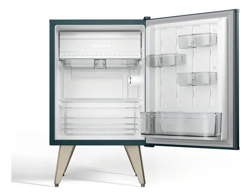 Heladera Minibar Whirlpool Wra08hn Retro Verde 76l Verde
