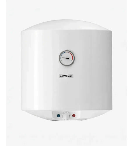 Termotanque Longvie Te40d Electrico 40l  C/inf Blanco Blanco