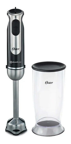 Batidora De Inmersion Stick Mixer Oster 2802 Con Vaso 800w Color Negro