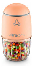 Procesadora Ultracomb Pc-6802 200w 300ml 6 Cuchillas Acero Inox Bold De Vidrio