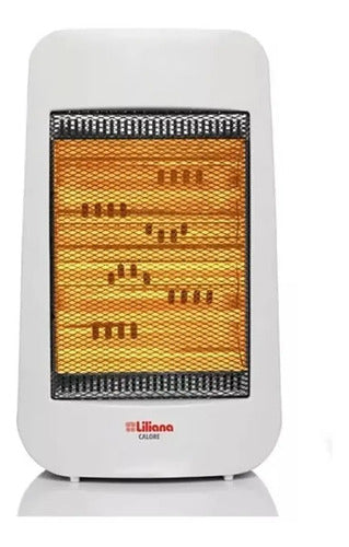 Calefactor Electrico Infrarrojo Liliana Ci080 Calore 1400w Blanco