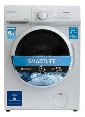 Lavarropas Automatico Smartlife 6kg Slim Design Color Blanco