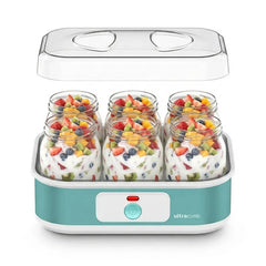 Yogurtera Ultracomb Yg-2706 6 Jarros Vidrio 1080ml 20w Celeste