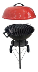 Parrilla Portátil Tm Horno Barbacoa A Carbón 17 Pulgadas Rojo