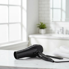 Secador De Pelo Ga.ma Eleganza Ion 2400w 3 Temp 2 Vel Negro