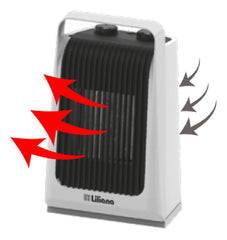 Caloventor Eléctrico Liliana Ptc560 Horizontal Vertical Cts