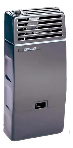 Calefactor Volcan Multigas Sin Ventilacion 2500kcal/h Gris Oscuro