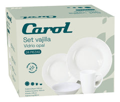 Juego Vajilla Carol 24 Piezas