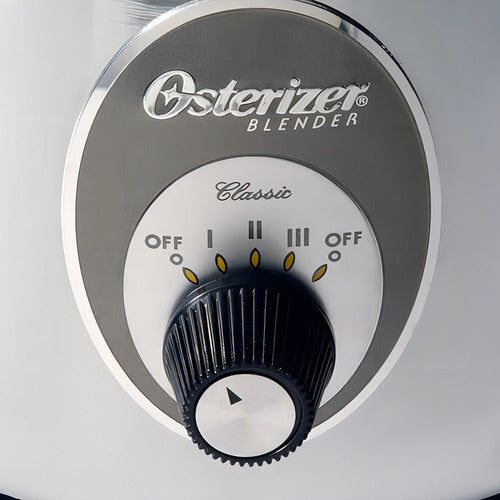 Licuadora Clasica Oster 4655 Con Jarra De Vidrio 600w Color Plateado