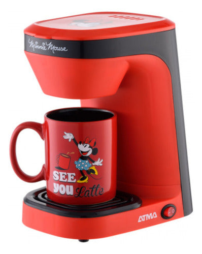 Cafetera Minnie Atma T118m Color Rojo