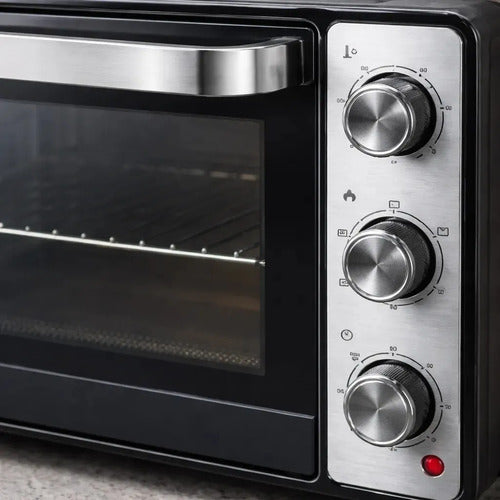 Horno Eléctrico Bgh 55 Litros Negro