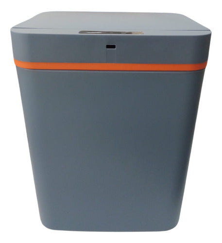 Cesto De Basura Con Sensor Inteligente Vivendi 51303 De 15l Gris