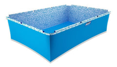 Pelopincho 1043 Pileta Estructural Rectangular Con Capacidad De 2800 Litros 1.6x2.7 M