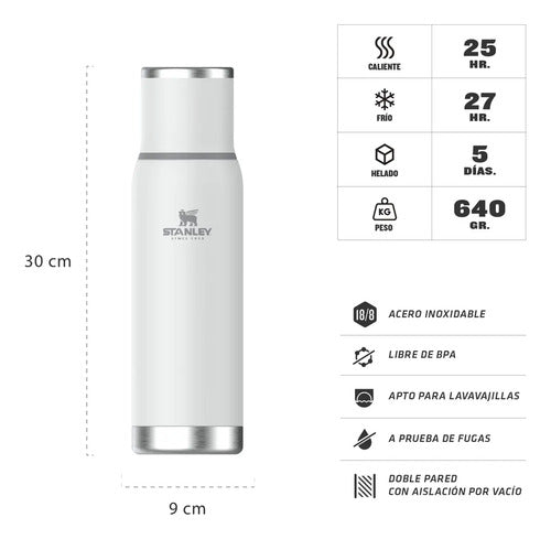 Termo Stanley Adventure To-go Blanco 1 Lt