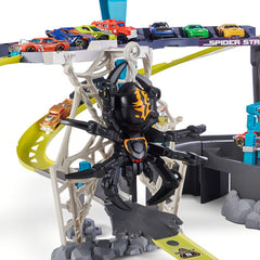 Pista Autos Playset Spider Strike Super Araña Gigante Zuru