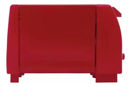 Tostadora Electrica Kanji Kjhtm800sec01 Rojo 7 Niveles 800w Rojo