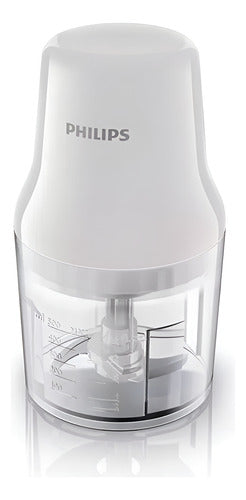 Picadora Philips Hr1393/00 Jarra 0,7lts Cuchilla Acero 450w Blanco